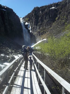 Der Weg zum Njupeskär