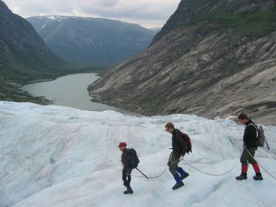 Auf dem Nigardsbreen