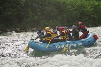 Rafting auf der Sjoa
