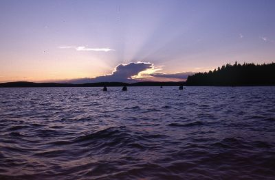 Abendstimmung auf dem Vaermeln