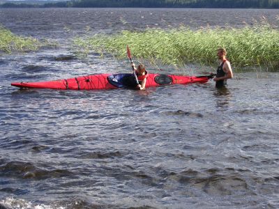 Richtiges kentern will gelernt sein