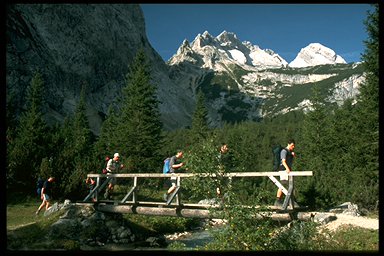 Weg zur Reintalangerhütte