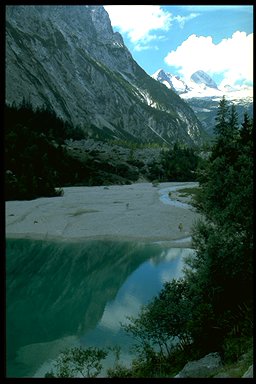 Blaue Gumpe im Reintal